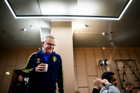 Janne Andersson, head coach of the Swedish men's football