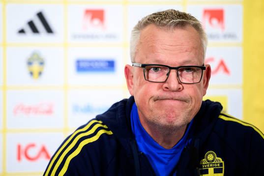 Janne Andersson, head coach of the Swedish men's football