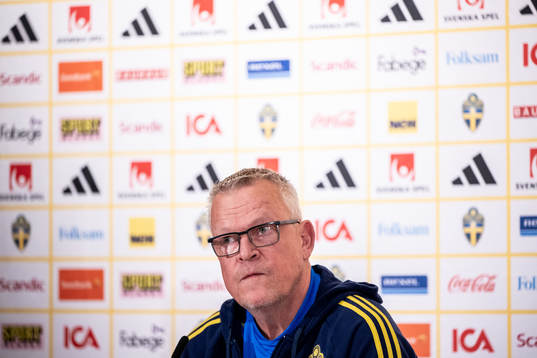 Janne Andersson, head coach of the Swedish men's football
