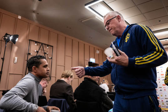 Janne Andersson, head coach of the Swedish men's football