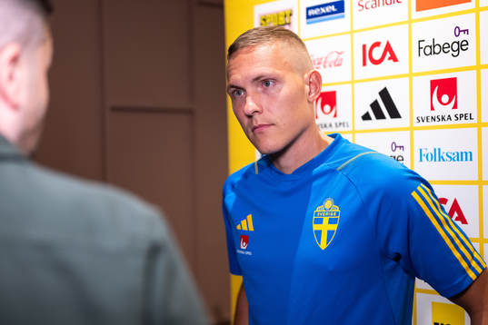 Ludwig Augustinsson of the Swedish men's football national