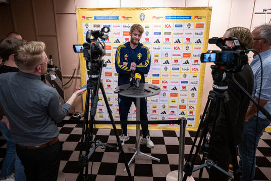 Filip Helander of the Swedish men's football national team