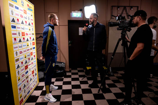 Mattias Svanberg of the Swedish men's football national