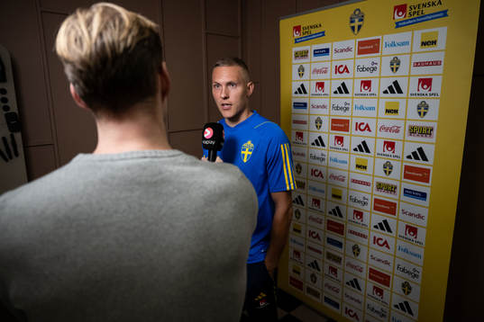Ludwig Augustinsson of the Swedish men's football national