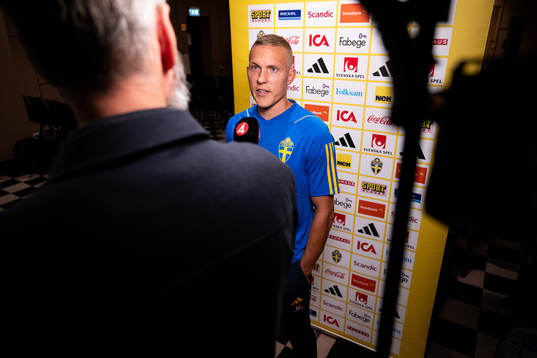 Ludwig Augustinsson of the Swedish men's football national