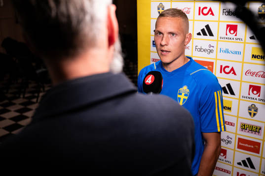 Ludwig Augustinsson of the Swedish men's football national
