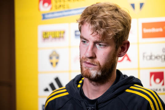 Filip Helander of the Swedish men's football national team