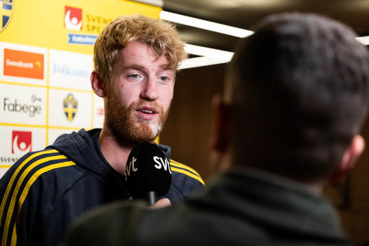 Filip Helander of the Swedish men's football national team