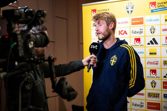 Filip Helander of the Swedish men's football national team