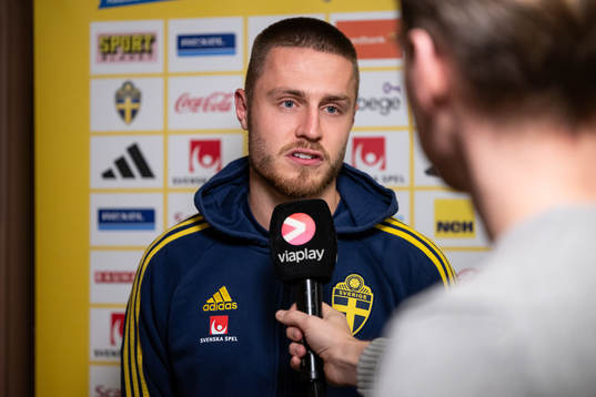 Mattias Svanberg of the Swedish men's football national