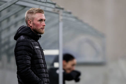 IK Uppsalas tränare Samuel Fagerholm