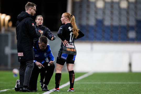 Växjö DFFs Tilde Johansson får vård