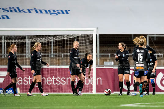 Växjö DFFs spelare deppar