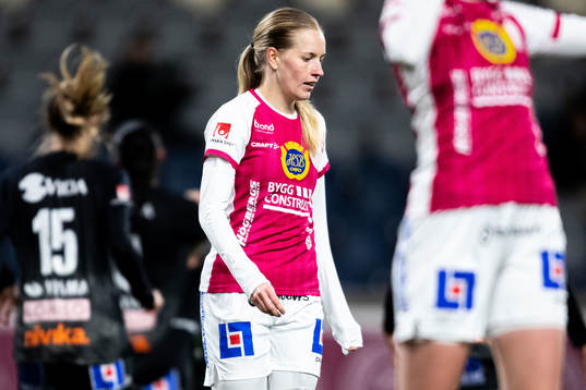 IK Uppsalas Beatrice Gärds deppar