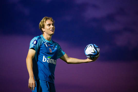 Kristian Thorstvedt of the Norwegian national football team