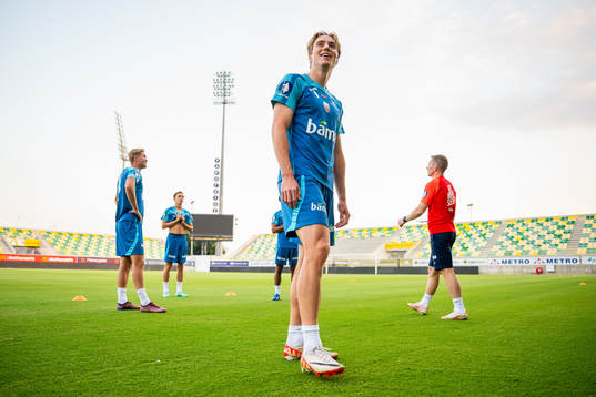 Kristian Thorstvedt of the Norwegian national football team