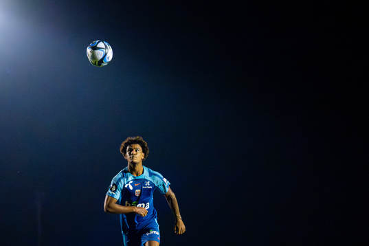 Oscar Bobb of the Norwegian national football team