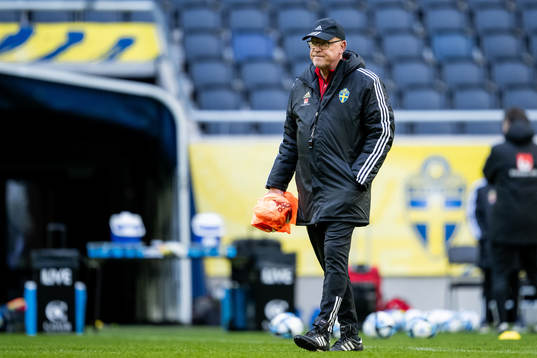 Janne Andersson, head coach of the Swedish national