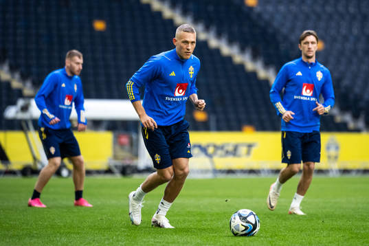 Ludwig Augustinsson of the Swedish national football team