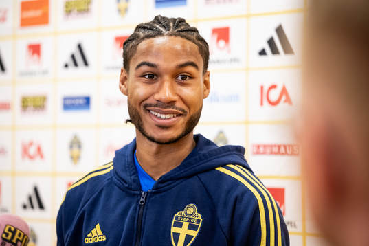 Jens Cajuste of the Swedish national football team