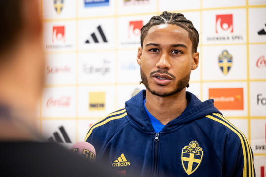 Jens Cajuste of the Swedish national football team
