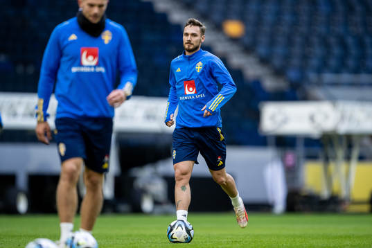 Linus Wahlqvist Egnell of the Swedish national football