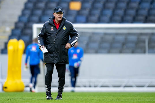 Janne Andersson, head coach of the Swedish national