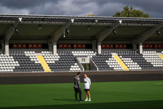 Head coach Mak Lind and Aivi Luik