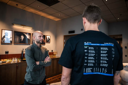 Robin Söder och Pontus Wernbloom
