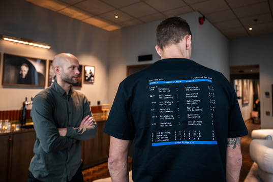 Robin Söder och Pontus Wernbloom