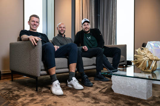 Pontus Wernbloom, Robin Söder och Tobias Hysén