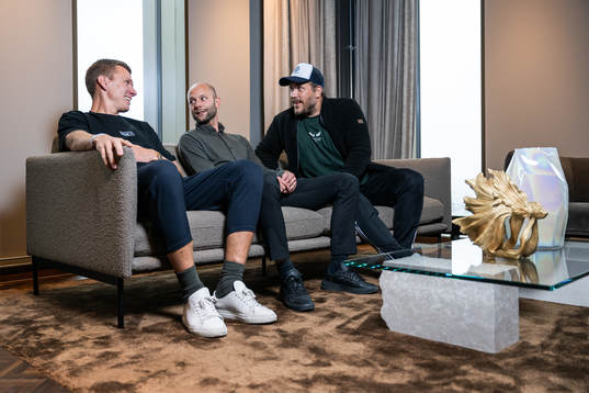 Pontus Wernbloom, Robin Söder och Tobias Hysén