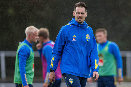 Sveriges Förbundskapten Daniel Bäckström