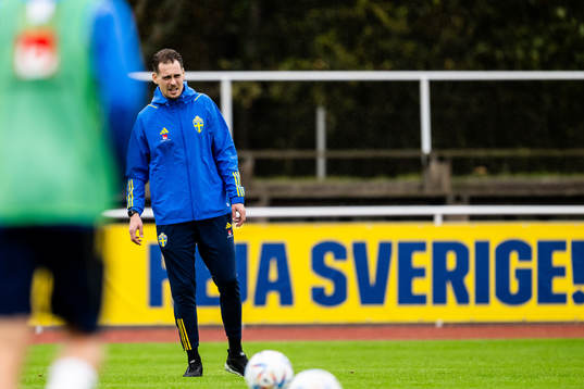 Förbundskapten Daniel Bäckström