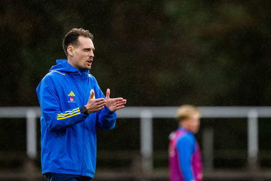 Förbundskapten Daniel Bäckström