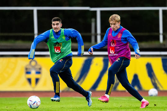 Mayckel Lahdo och Daniel Svensson