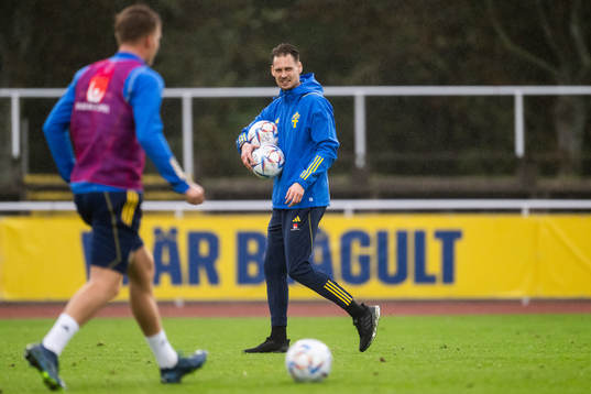 Förbundskapten Daniel Bäckström