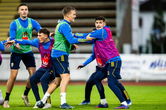 Noah Eile, Noah Persson, Casper Widell och Armin Gigovic