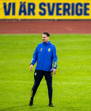 Förbundskapten Daniel Bäckström