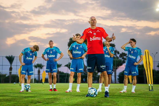 Ståle Solbakken, head coach of the Norwegian national
