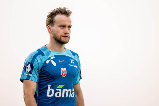 Bård Finne of the Norwegian national football team