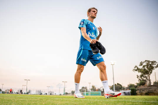 Martin Ødegaard of the Norwegian national football team