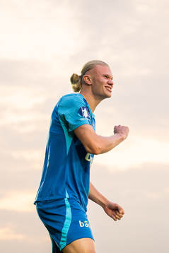 Erling Braut Haaland of the Norwegian national football team