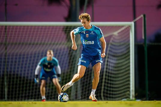 Kristian Thorstvedt of the Norwegian national football team