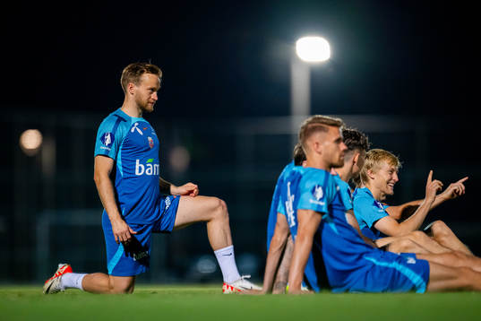 Bård Finne of the Norwegian national football team