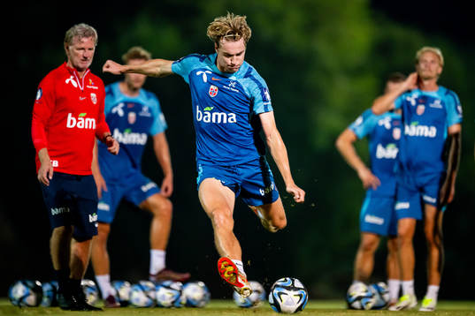 Kristian Thorstvedt of the Norwegian national football team