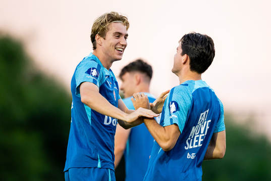 Kristian Thorstvedt and Hugo Vetlesen of the Norwegian