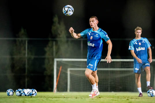 Julian Ryerson of the Norwegian national football team