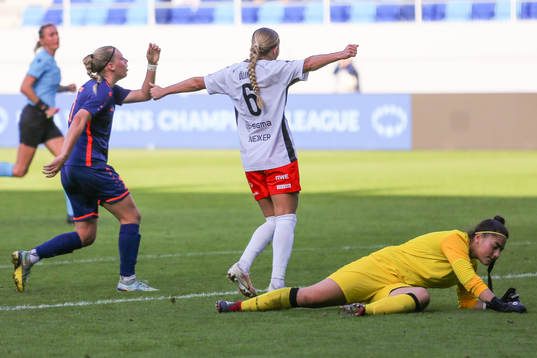 Ria Noora Minerva Öling of Rosengård celebrates