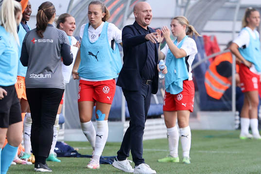 Head coach Joel Kjetselberg of Rosengård